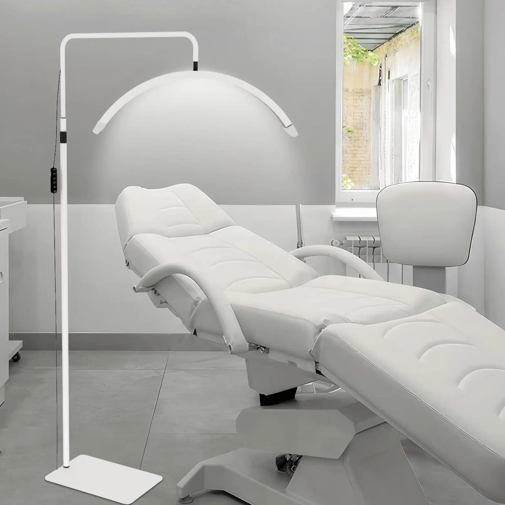 LumiPro Salon-Grade Half-Moon Beauty Light – Pro Makeup & Lash Fill Light