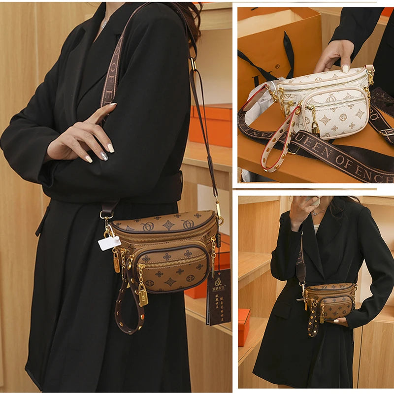 Milano Monogram Crossbody Bag – Luxury-Inspired Everyday Sling Bag for Women