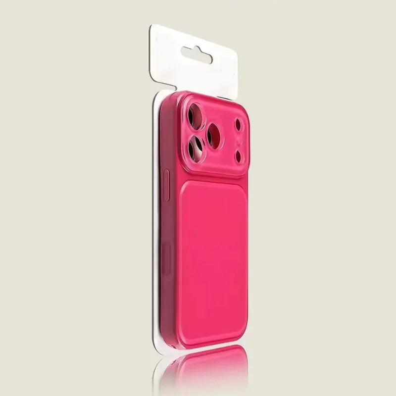 Dopamine Pop Glossy iPhone Case – Candy-Color Protective Phone Cover