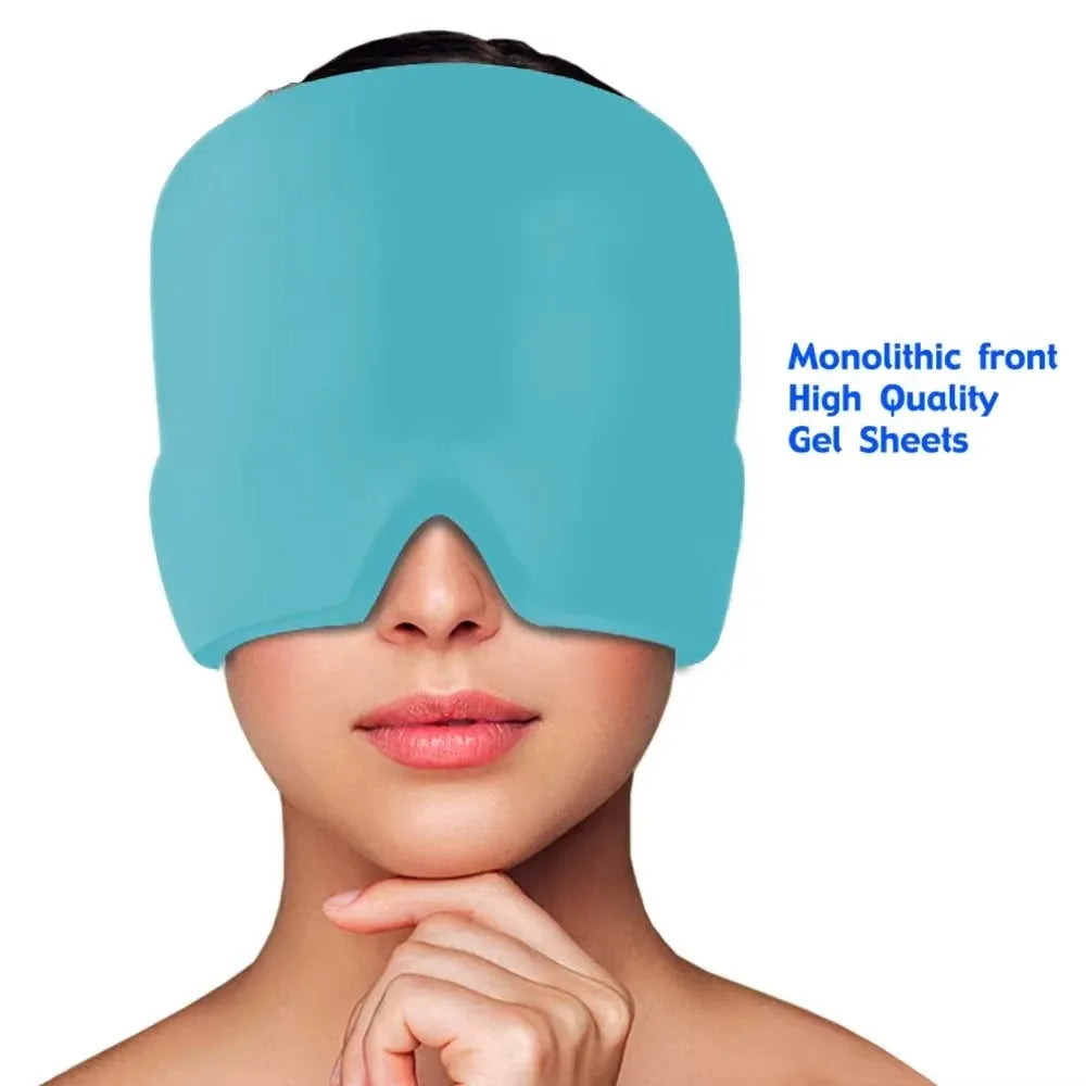 ChillCap Gel Ice Headache Relief Hat – Soothing Cold Therapy for Migraines & Stress
