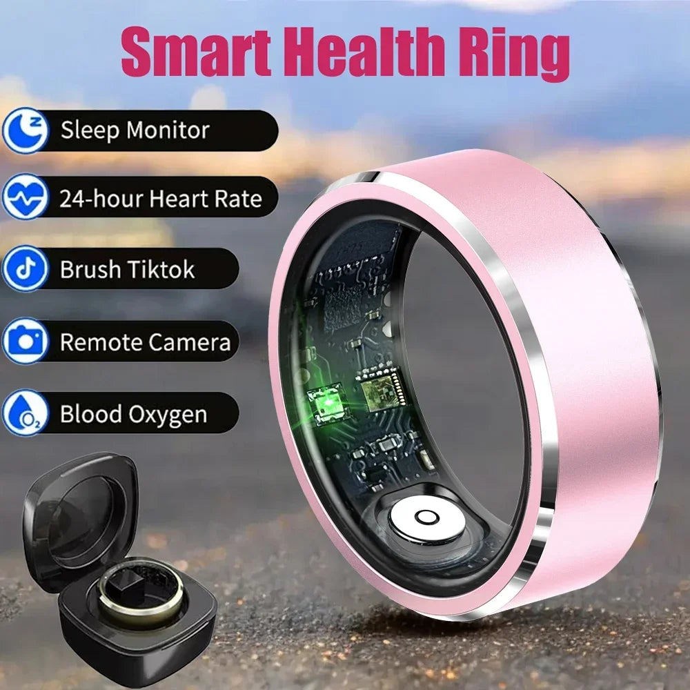 AuraLoop Smart Health Ring – Heart Rate, Sleep & Activity Tracker