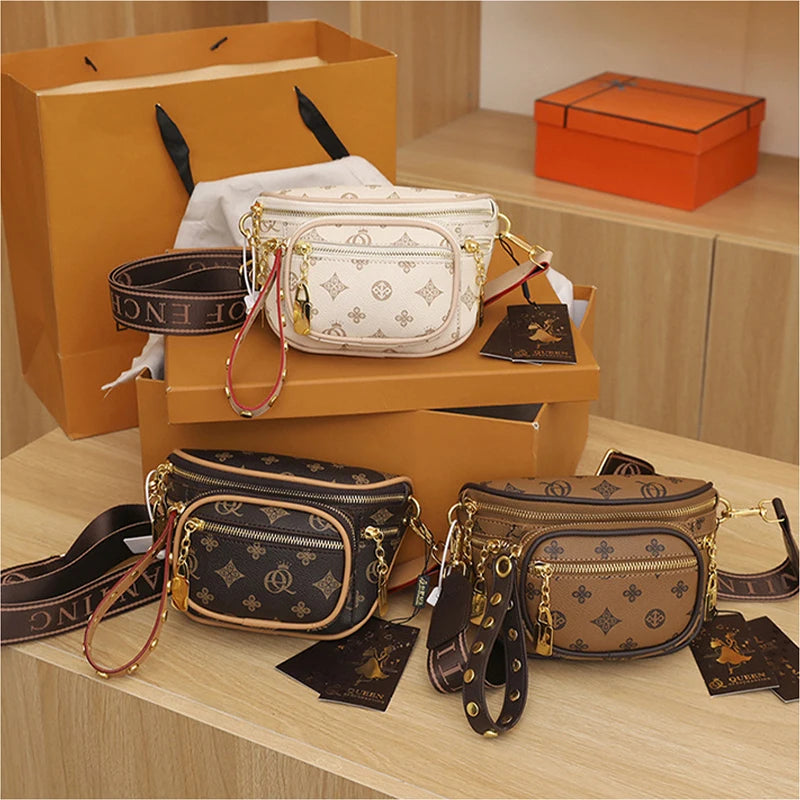 Milano Monogram Crossbody Bag – Luxury-Inspired Everyday Sling Bag for Women