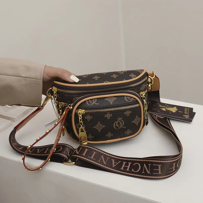 Milano Monogram Crossbody Bag – Luxury-Inspired Everyday Sling Bag for Women