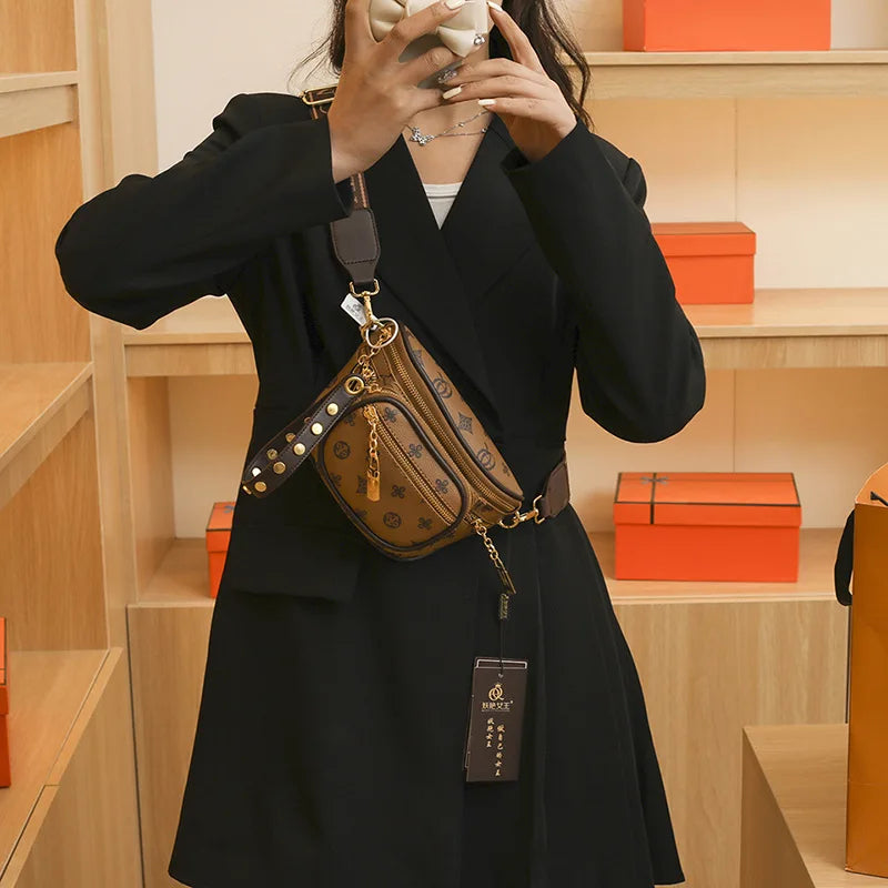 Milano Monogram Crossbody Bag – Luxury-Inspired Everyday Sling Bag for Women